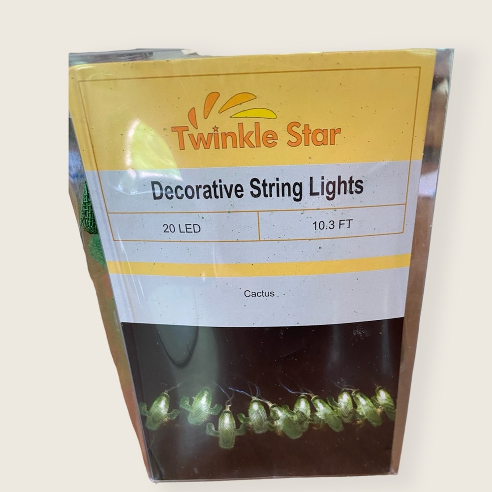 Cactus string lights